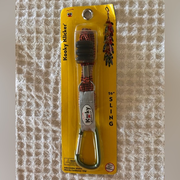 Kooky Klicker 26" Pen Sling Strap Buckle Clip Pack Chain Adjustable Slide - Picture 1 of 4